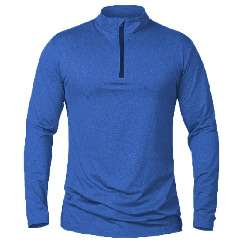Men's Running Speed Dry Long Sleeve Sports Marathon Outdoor Camping Mountaineering Training Clothing Fitness Long Sleeve Top