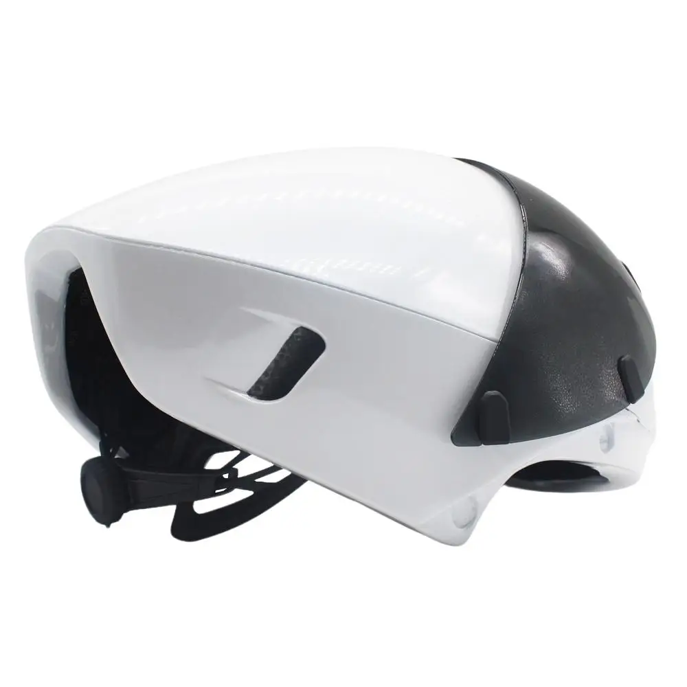 YUMAJ TT Bicycle Helmet Aerodynamic Triathlon-Specific Cycling Helmet with Panoramic Surround Magnetic Goggles YM-88