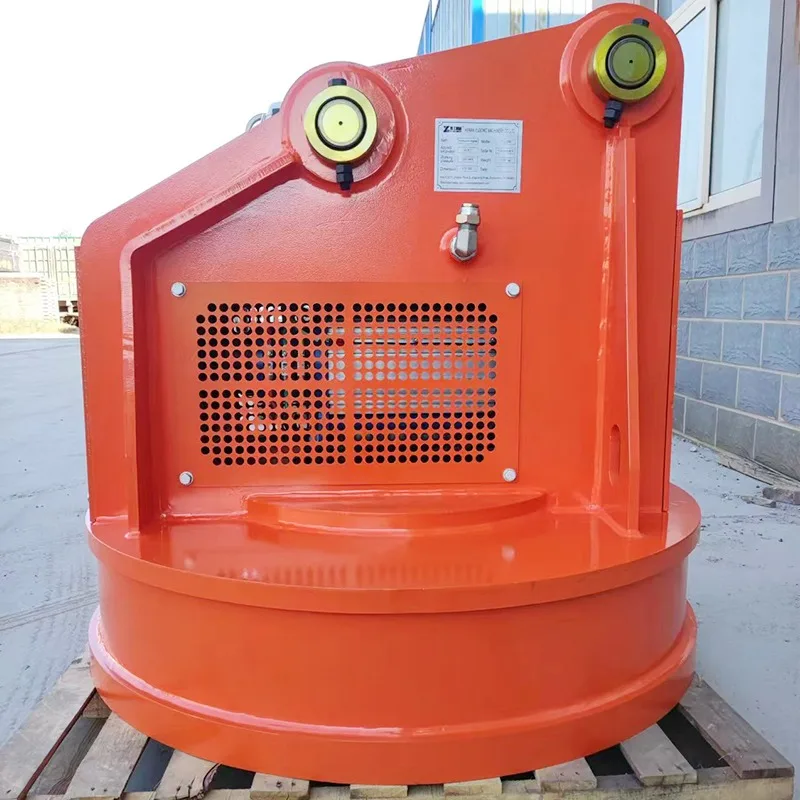 Hydraulic Electromagnet Lifting Magnet Heavy-Duty Electromagnets Circular Lifting Magnet Hydraulic Magnetic Chuck Scrap