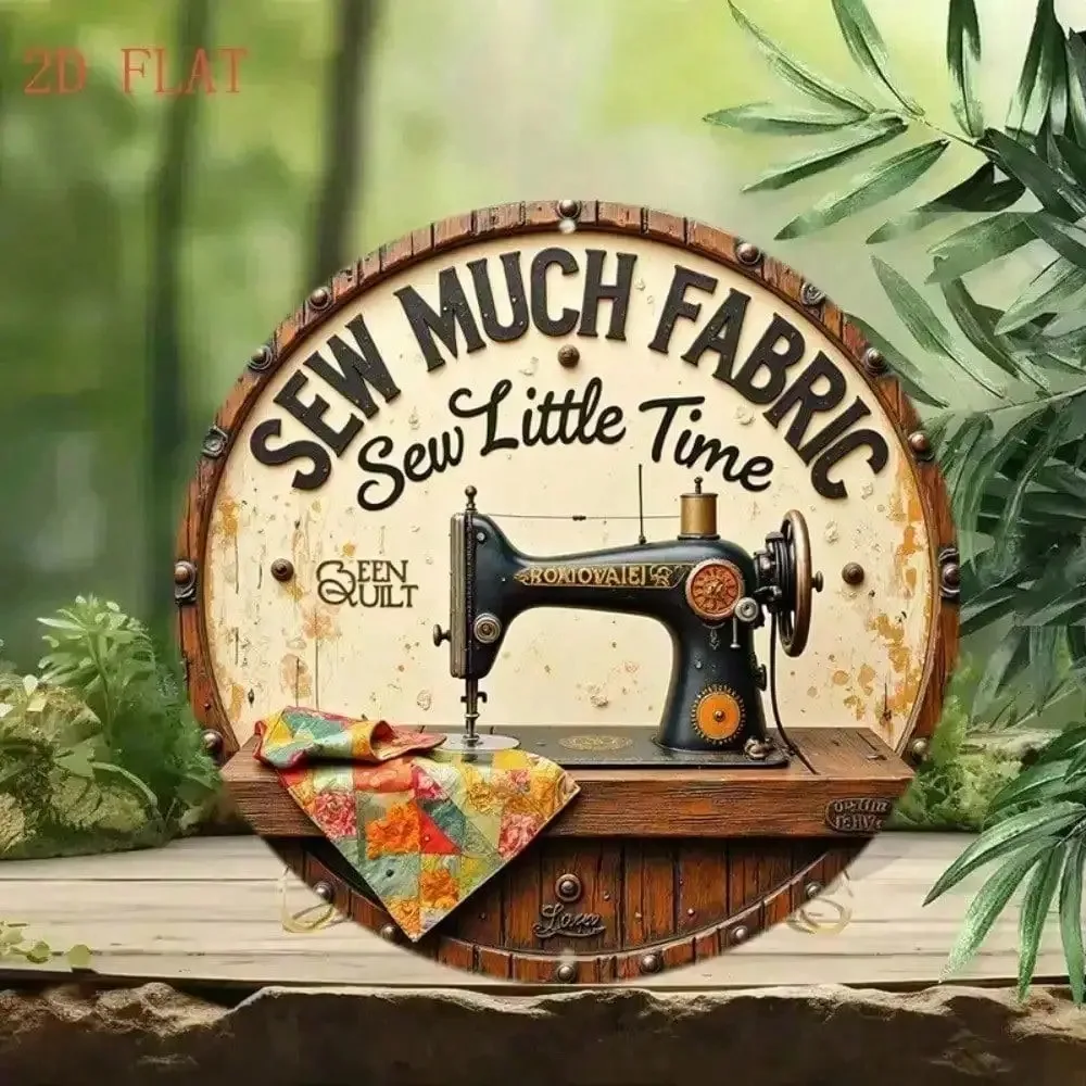 Here are 20 SEO-friendly, platform-compliant titles for this sewing-themed sign, all under 128 characters:Sew Much Fabric Sew L