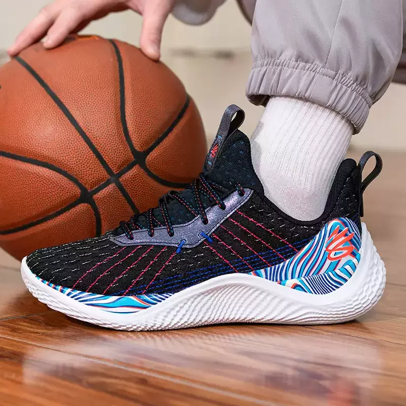 Under Armour Curry Flow 10 Signature Basketball Shoes, Cushioned Breathable Practical Sports Sneakers, Style No. 3025093-001