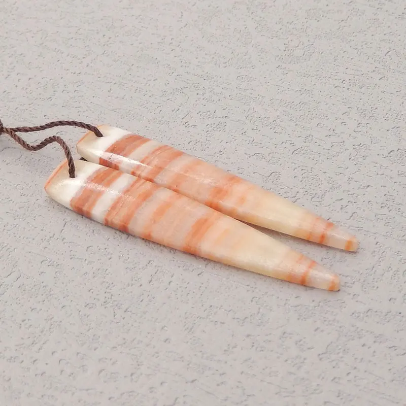 Natural Pork Stone Earring Beads for Women, Gemstone Earrings Set Wholesale for Jewelry Making