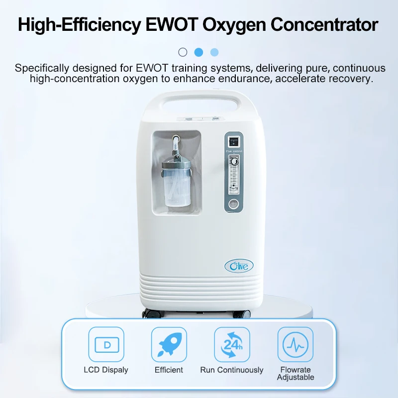Olive HIIT IHHT Training EWOT Training System 96% e Therapy EWOT 10l e Concentrator With 1000l Reservoir Bag
