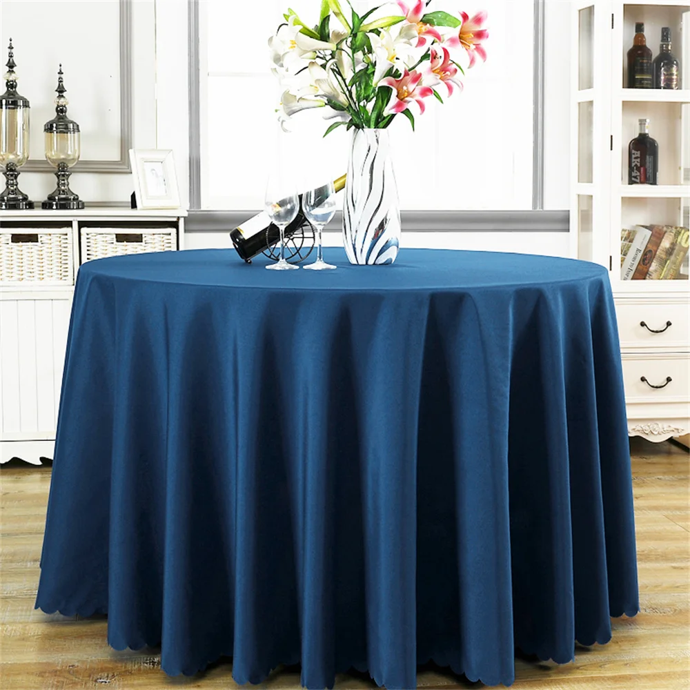 1 stuks. Effen kleur tafelkleed, rond tafelkleed, diameter 300 cm, tafelkleed, restauranttafelkleed, hoteltafelkleed, hoteltafelkleed
