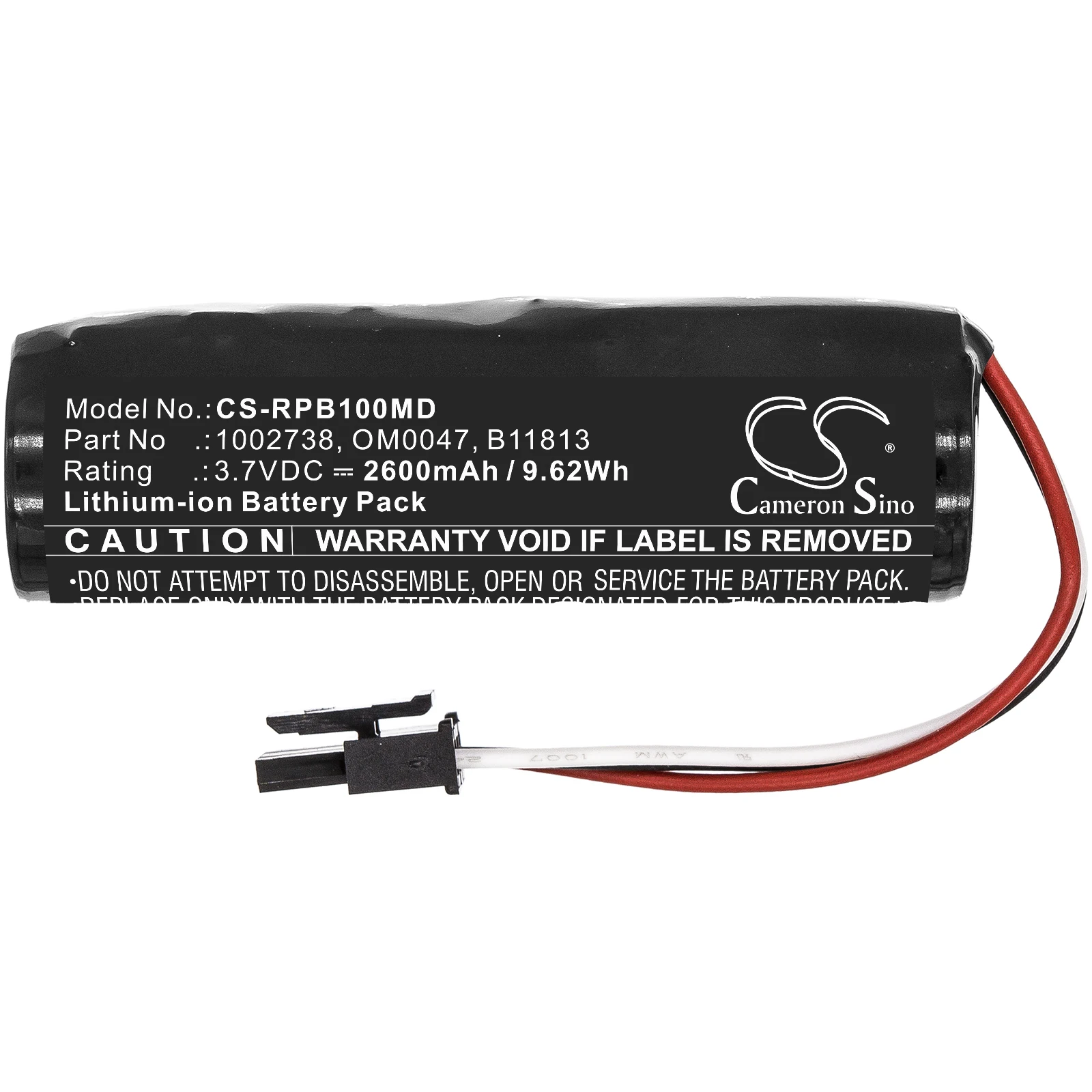 Medical 3.7V/2600mAh/3400mAh Battery 1002738,OM0047,989805603471,B11813 for Philips BiliChek Noninvasive Bilirubin Analyzer