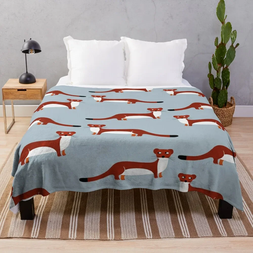 Weasel Throw Blanket Blankets For Bed Luxury St Sleeping Bag Summer Beddings Blankets