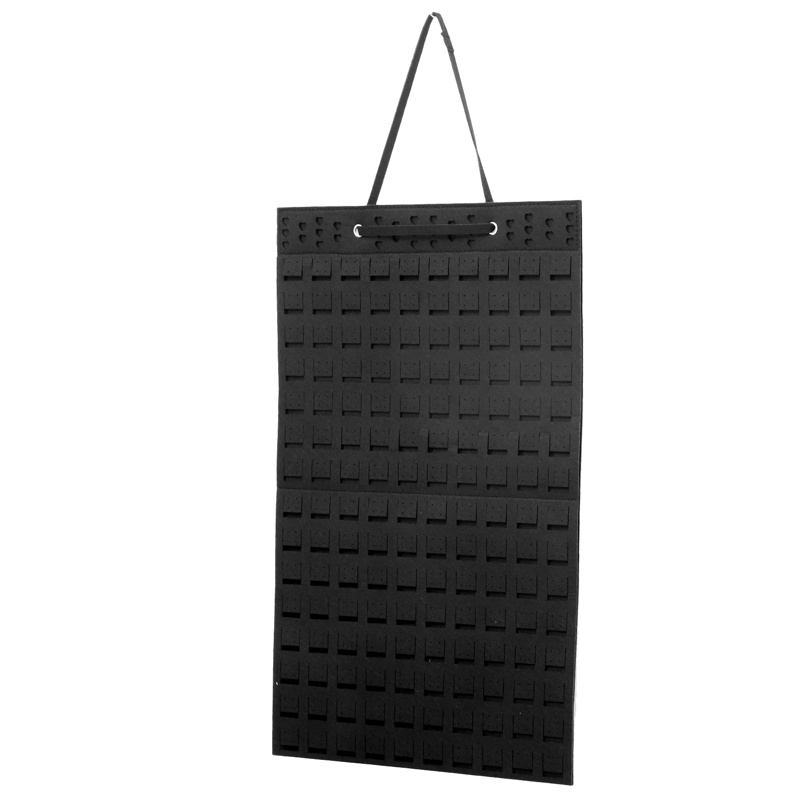 

Premium Felt Jewelry Organizer Bag Storage Pouch Display Holder Wall Mounted Home Decor Accessory Hanging Storage Pouch Wall