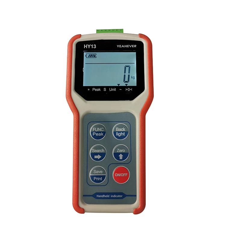 TJHY-13 6 digits display Handheld Weighing indicator for weighing system