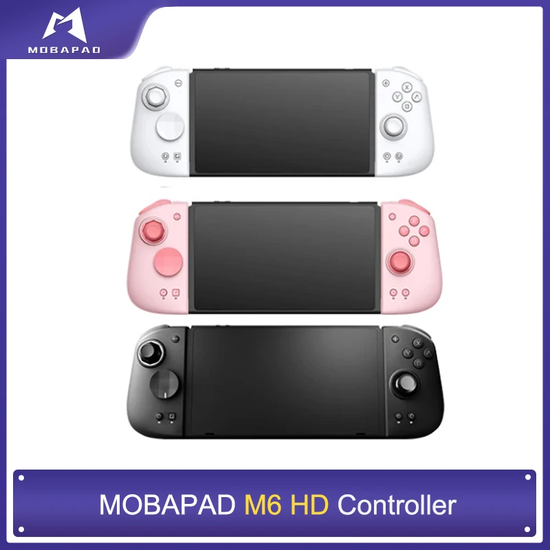 Mobapad M6 HD pour Nintendo Switch / Switch OLED, Joysticks réglables à effet Hall, Panneaux de manettes JoyPad, Couverture de remplacement
