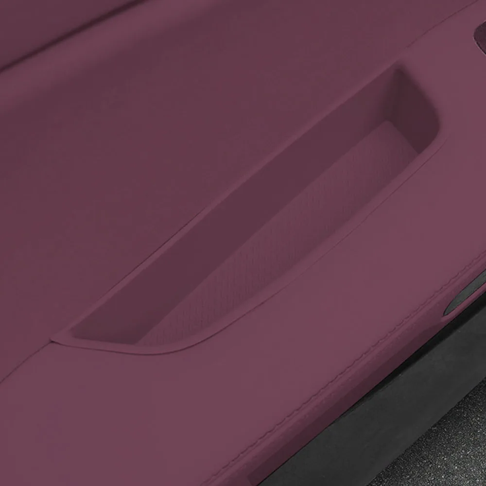 4 Pcs Suitable For ZEEKR 7GT 2026 2027 Door Handle Storage Box Car Modification Parts Waterproof And Dustproof Silicone Pad