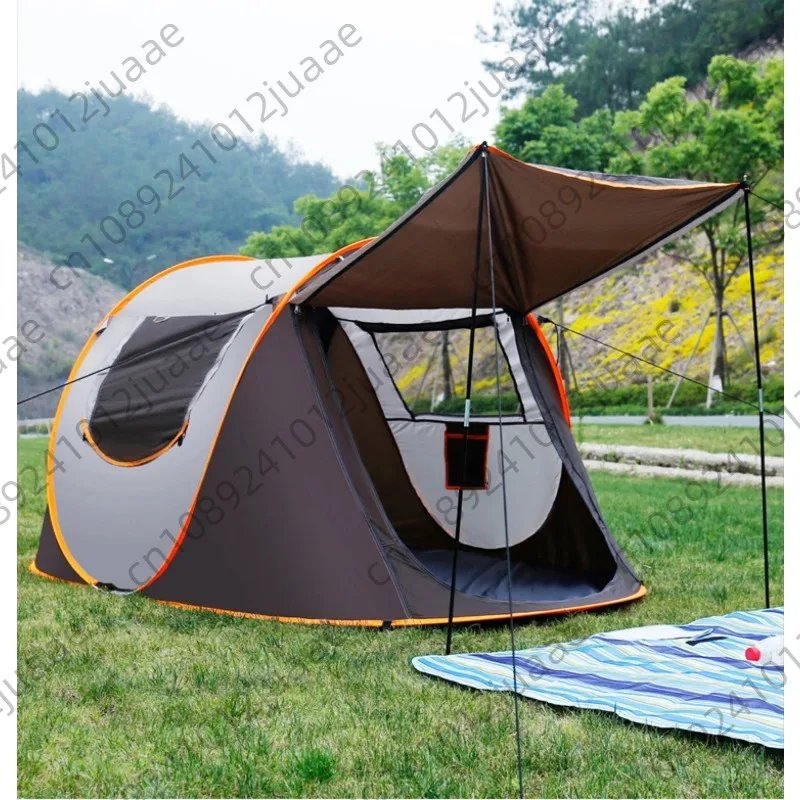 Outdoor Pop up Tent Full-Automatic Instant Unfold Rain-Proof Tent Family Ultralight Portable Dampproof Camping Tents for Tourism
