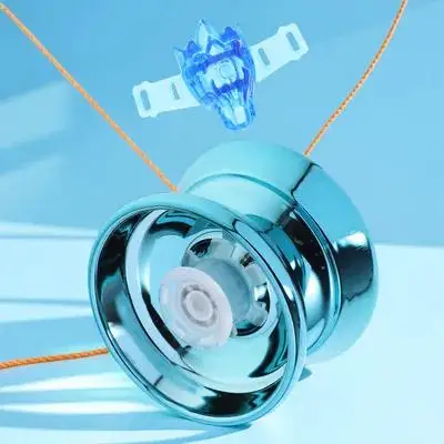 1Set Jojo Ballen Voor Kinderen Kleine Formaat Niet Reagerende Yoyo Professionele Fijne As Rotatie Vingertop Bal Educatief speelgoed