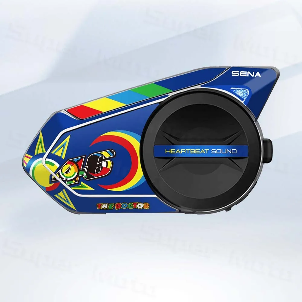 Für SENA 50S Sena 50s Motorrad Helm Bluetooth Headset Schutz Aufkleber Kreative Bluetooth Headset Aufkleber Wasserdicht