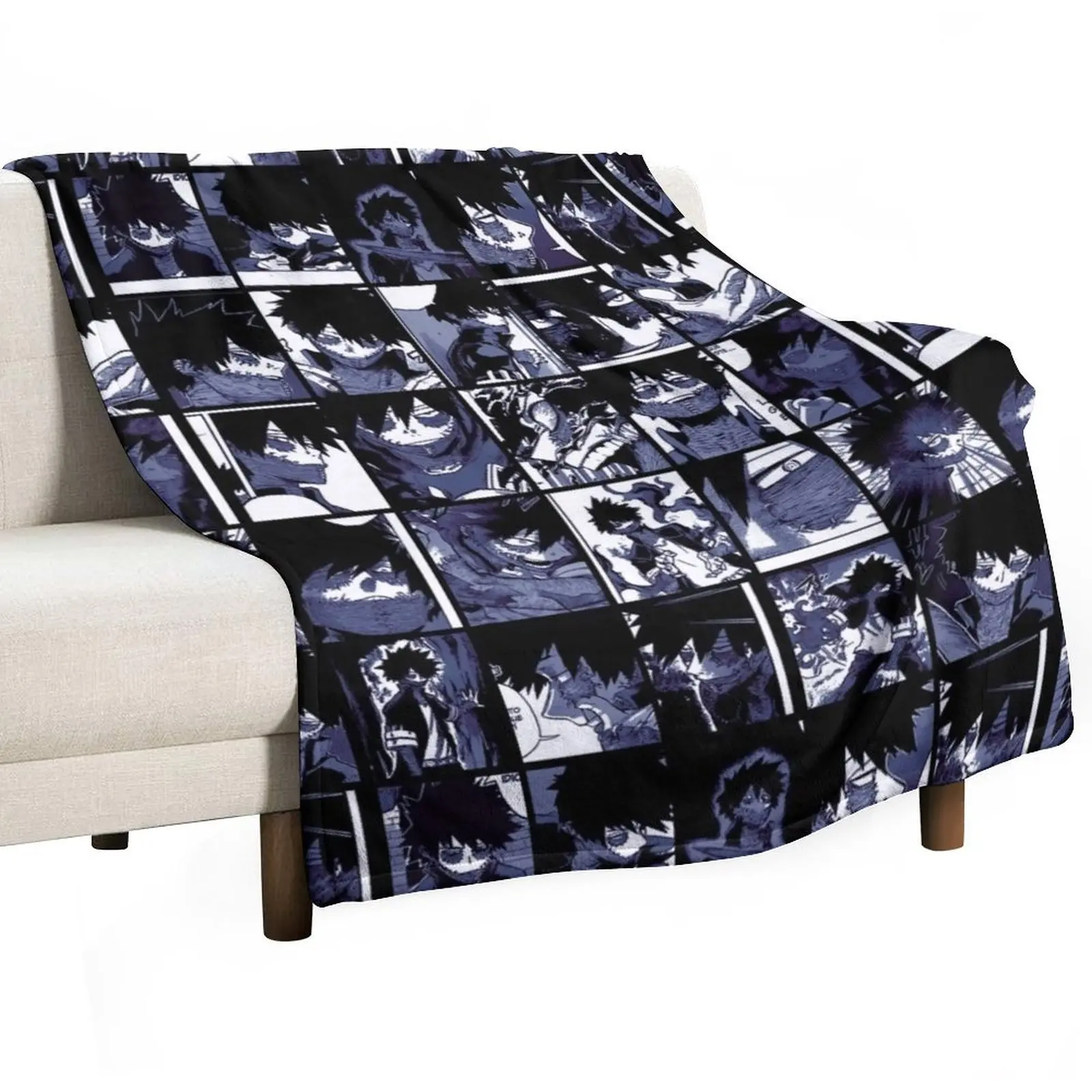 

Dabi collage Throw Blanket Flannel Fabric for sofa blankets and throws Single Blankets