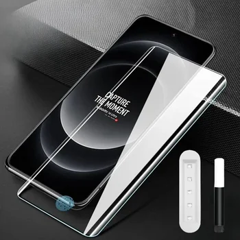 2–5 Stück UV-gehärtetes Glas für Xiaomi 14 Ultra, vollständig klare Abdeckung, gebogener Bildschirm, Ptrotector 14 Ultra-Schutzglas