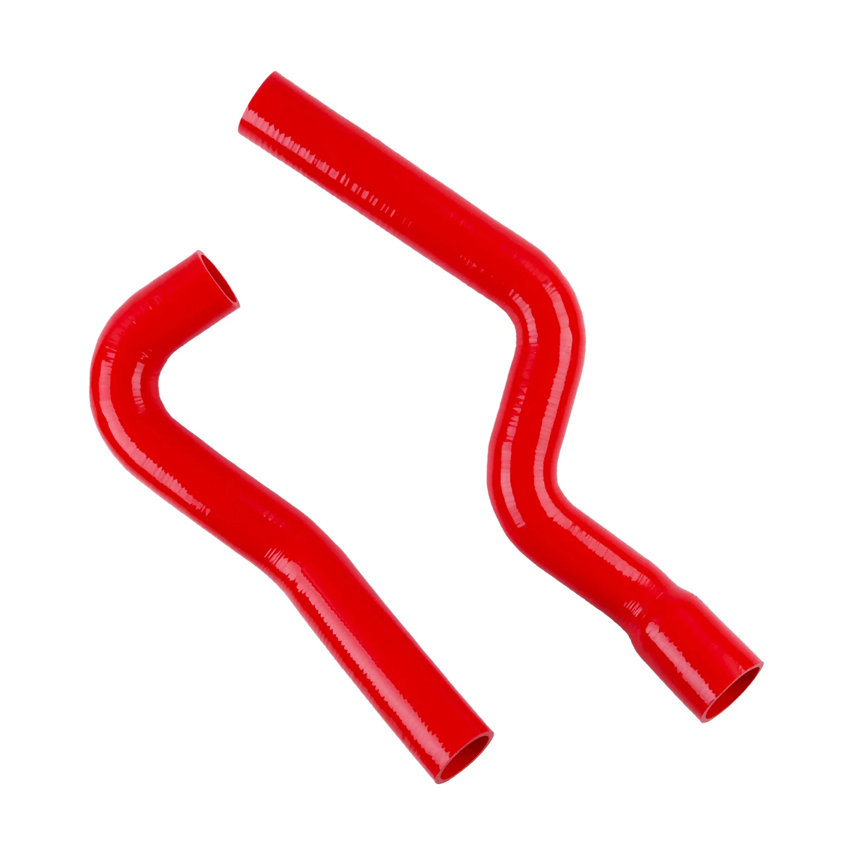 For 2007-2011 Jeep Wrangler JK 2.8CRD EEP / 044A 2008 2009 2010 Intercooler Hoses Kit Silicone Tubes 2Pcs 10 Colors