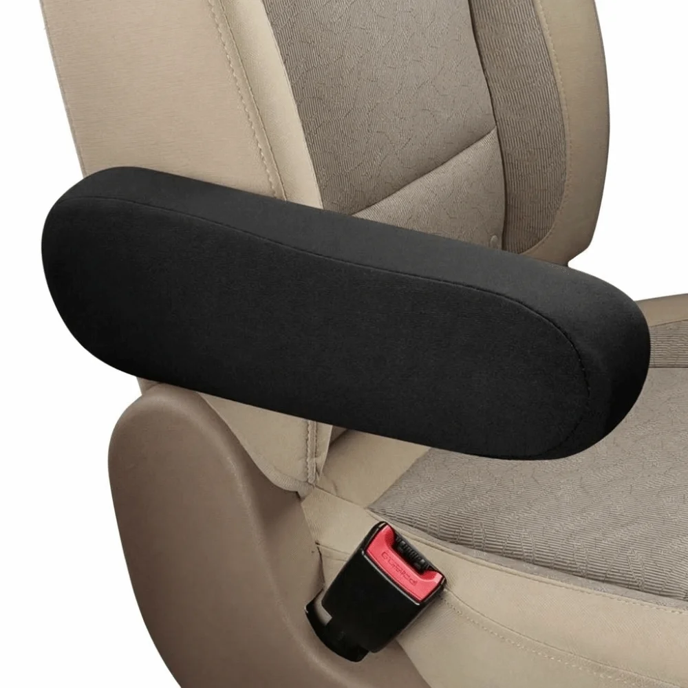 Elastic Car Armrest Cover Dust-proof Soft Armrest Protector Breathable with Storage Bag Car Interior Accessories Car Interior