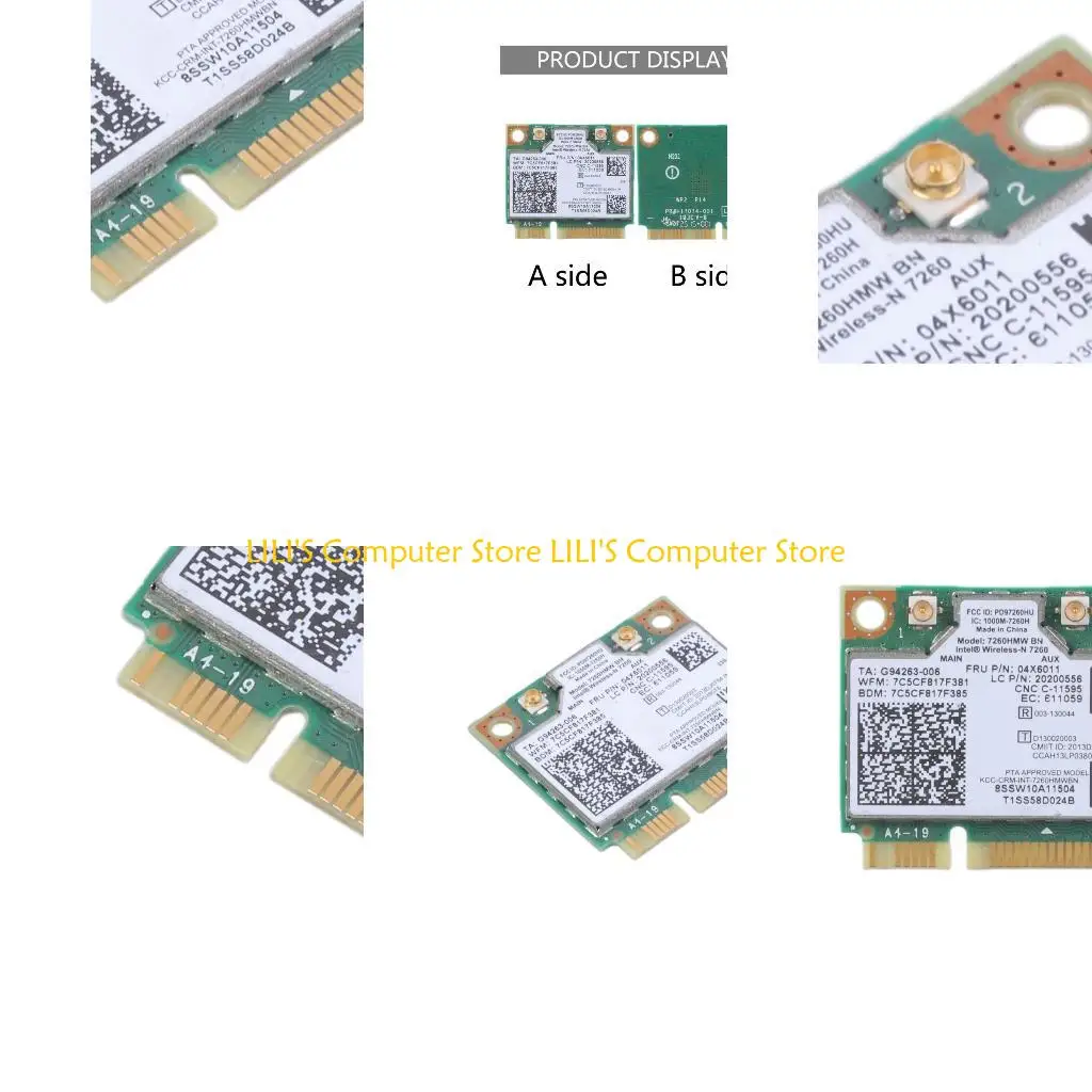 

A52B For IBM Fru 04W3815 Wireless-N Wifi Mini PCIe Card