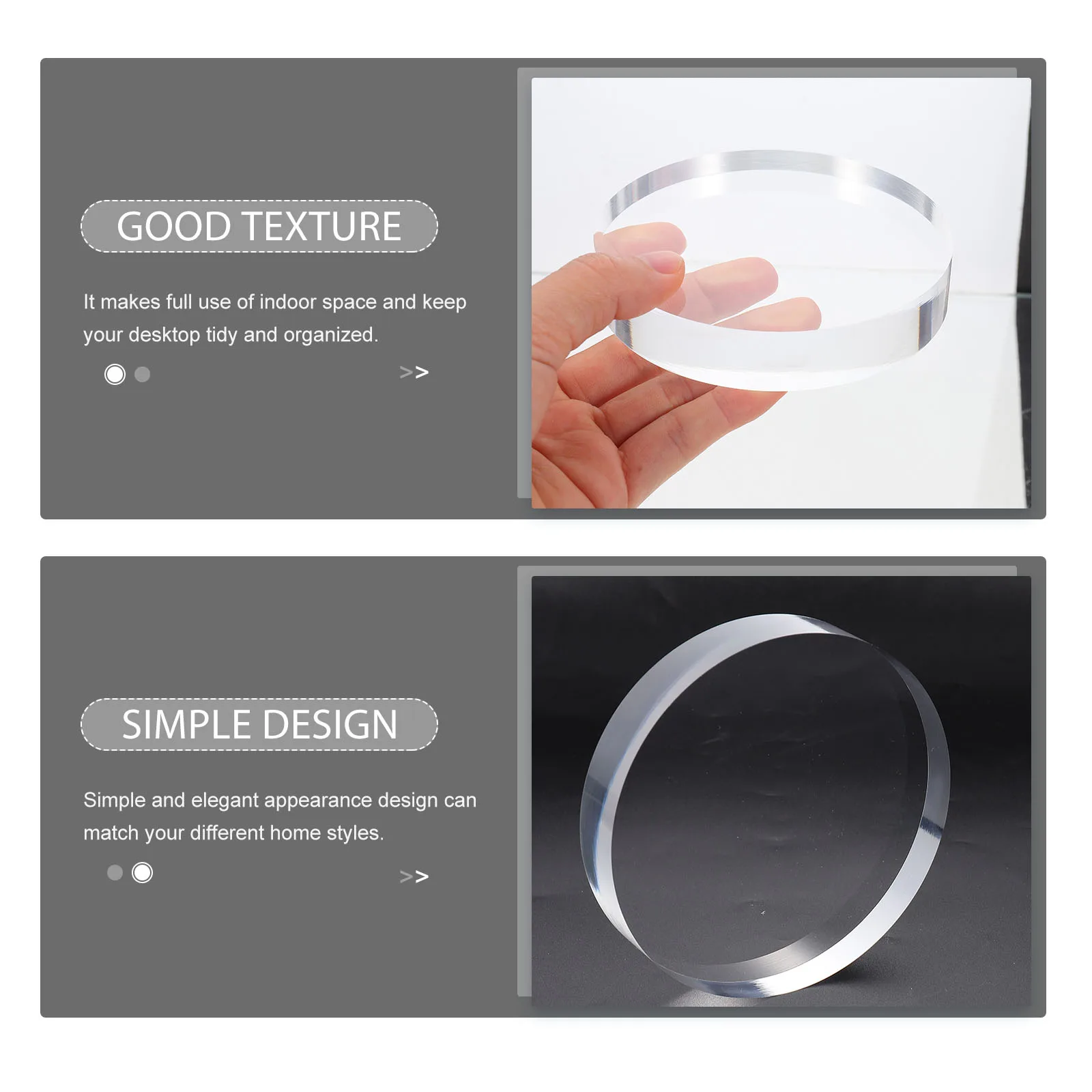 

Storage Base Jewelry Stand Necklace Holder Display Jewellery Makeup Organiser Desktop for Selling