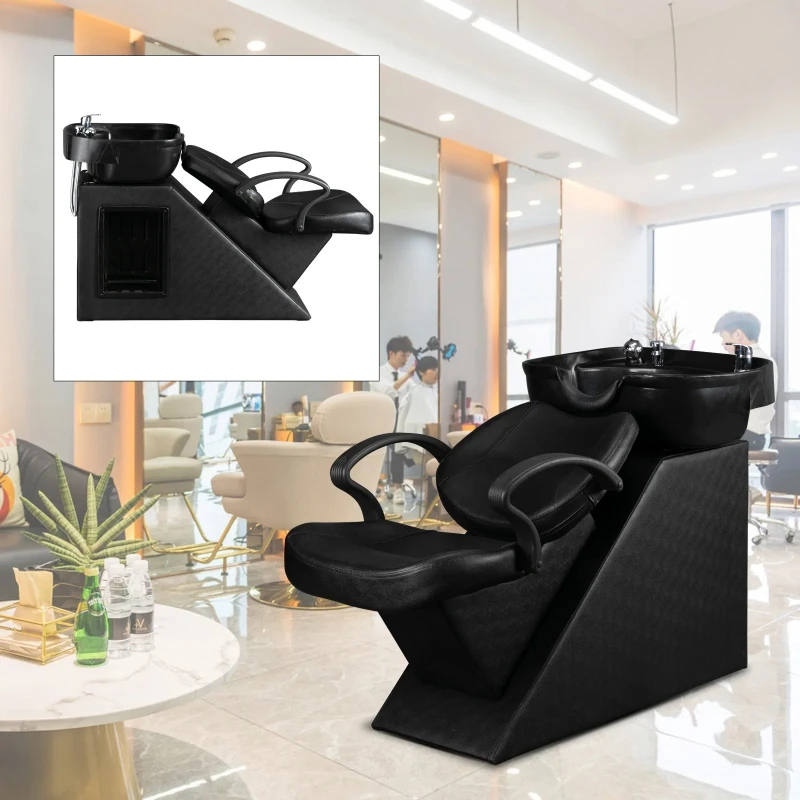 

BFlush bed massage beauty salon shampoo bed ceramic shampoo basin