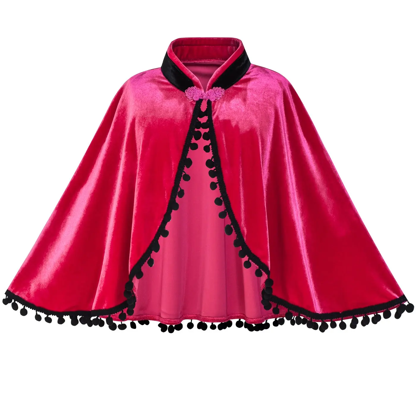 Princess Dress Up Costume Cloak Velvet Cape