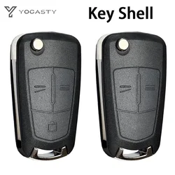 YOCASTY 2 3 Buttons Flip Remote Car Key Shell Case For Opel Vauxhall Corsa D Astra H Zafira B Vectra C Signum Meriva