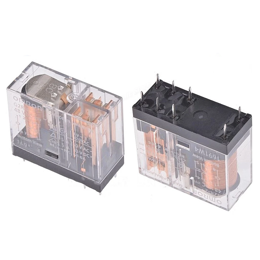 5Pcs/Lot Relay G2R-2-48VDC Power Relays 5A 8PIN
