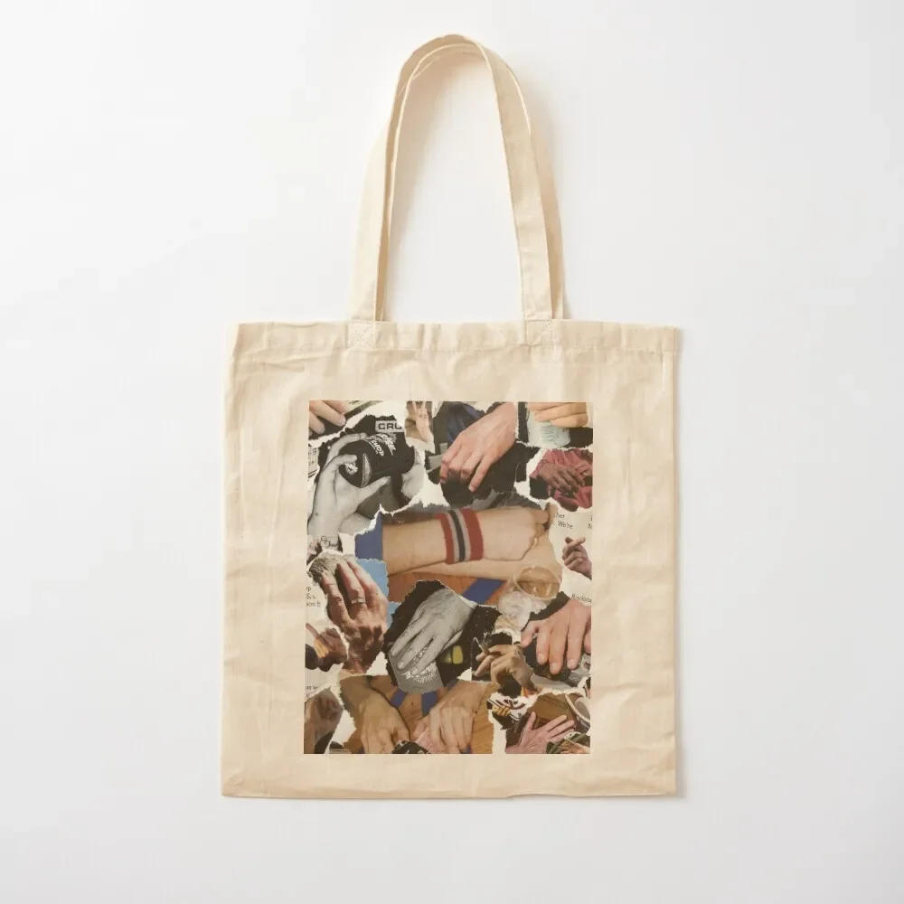 

Collage of hands! Tote Bag eco pack reusable shopping bag canvas tote bags Tote Bag