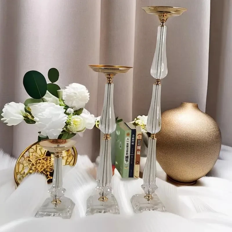 4 pcs/12pcs)40cm to 120cm)Wedding Table Centerpieces Stage  Backdrops Stand Aisle Decor Gold Bouquet Display Stand Flower Vase