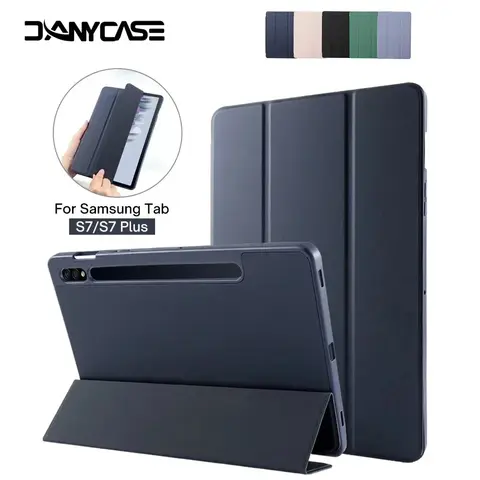 Per Samsung Tab S6 lite custodia S7/S8 S7P/S7FE S10FE/S9/S9FE/S10lite S9P/S9 FE+/S10P 12.4in A9/A9 Plus 11in con copertura per slot per penna