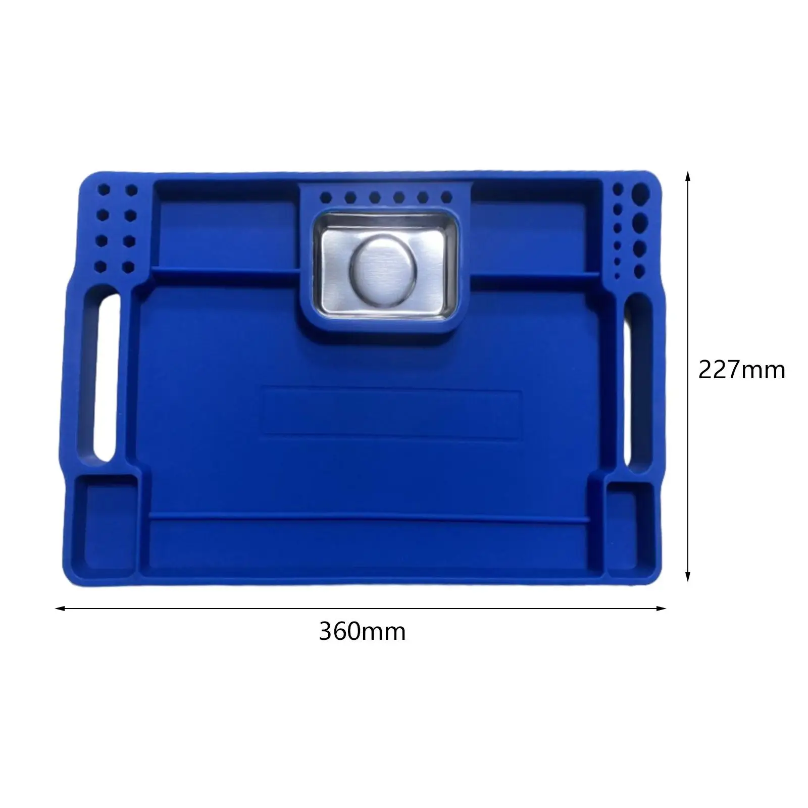 Silicone Tool Tray Premium Tool Box Accessories Tool Mat Flexible Tool Trays for Car Repair Hobbies Crafts Home Workshop