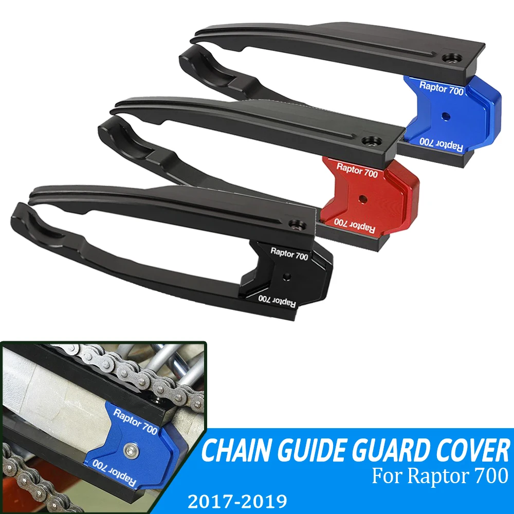 

Protector Raptor Chain Guide Guard Cover For Yamaha Raptor 700 2009-2019 700R YFM700 YFM700R ATV Chain Slider Buffer Accessories