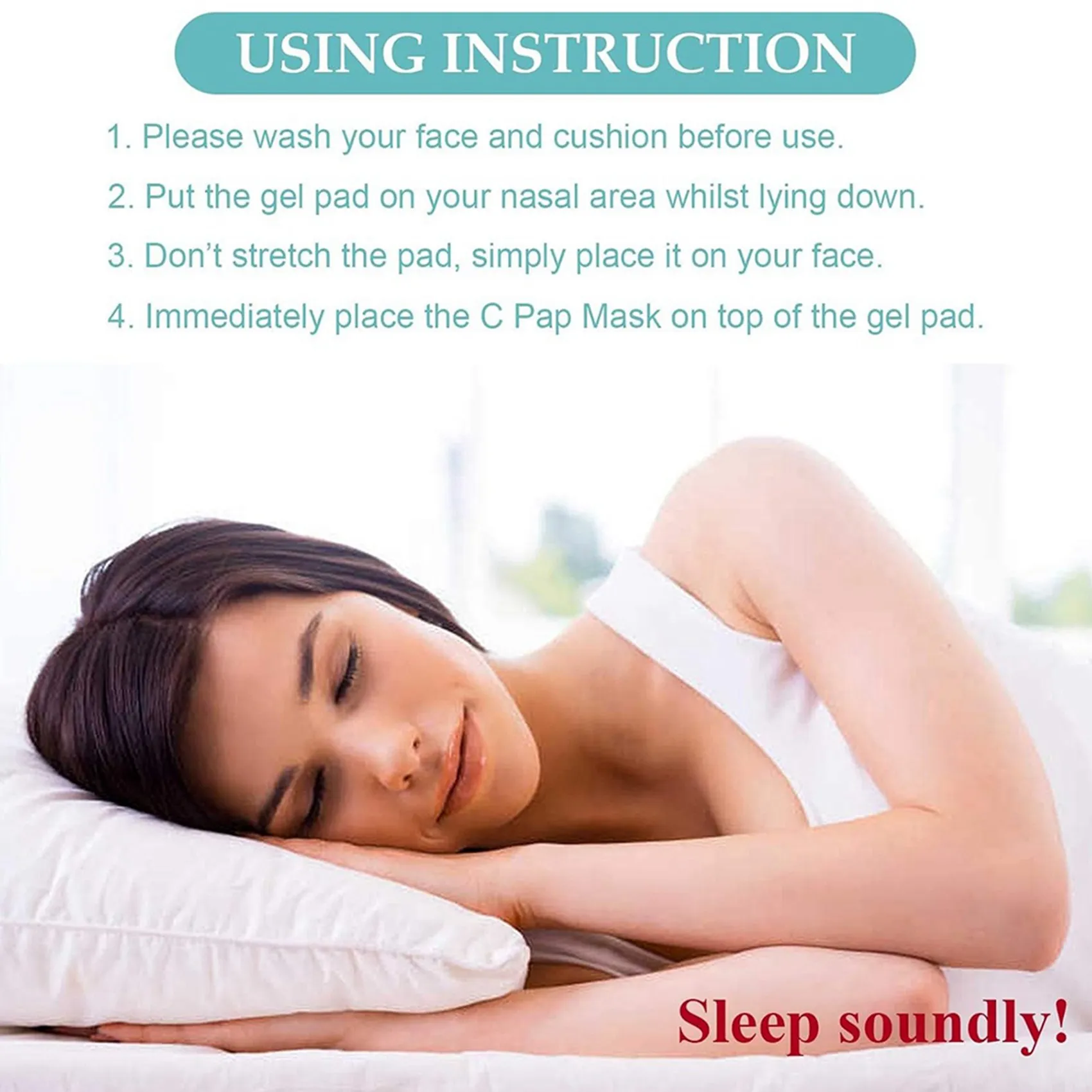 

Набор из 20 носовых накладок ABZD для большинства CPAP-масок TOMOON, аксессуары CPAP индивидуального размера, предотвращающие утечки воздуха