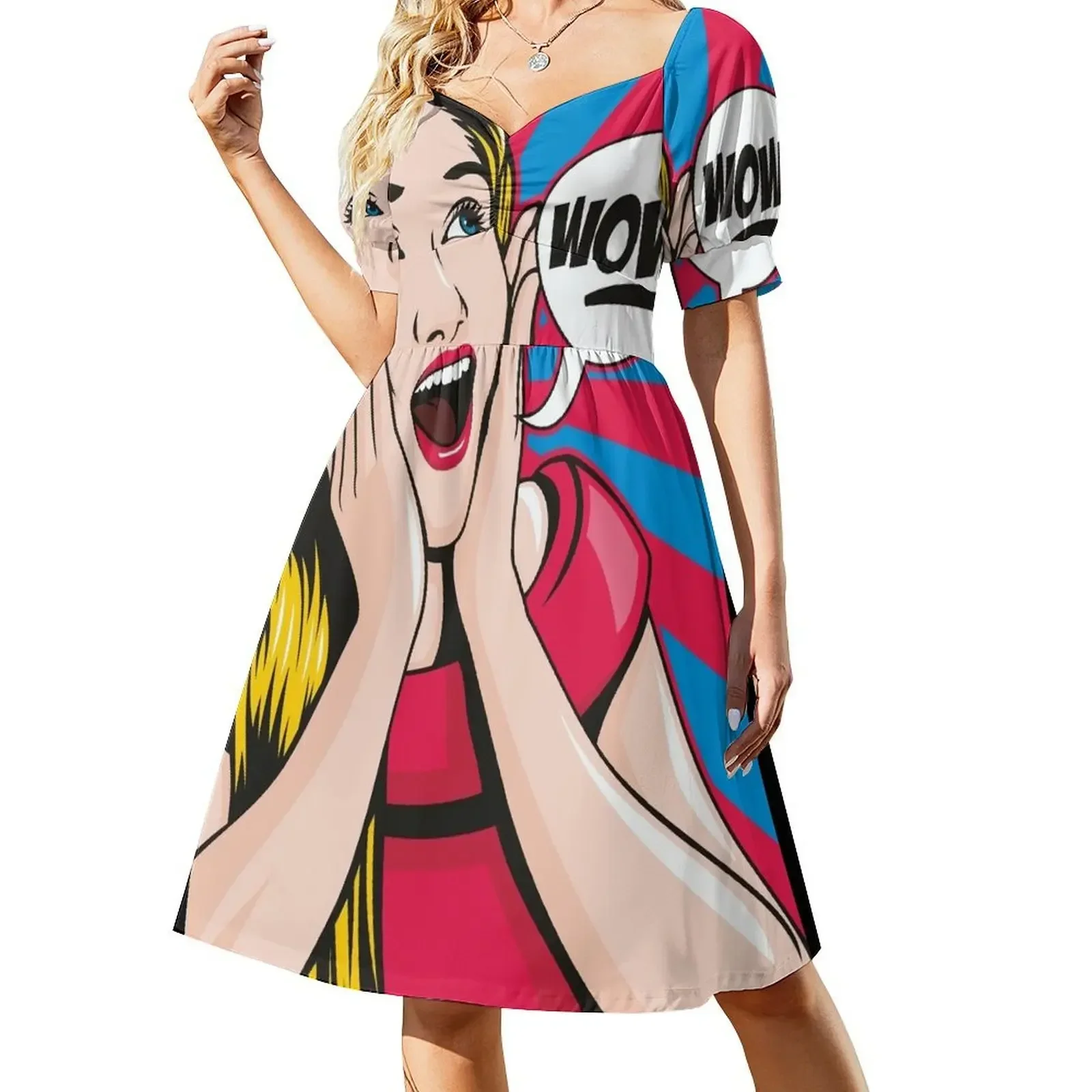 

Wow Short-Sleeved Dress Women dresses summer long sleeve dresses birthday dress for women wedding dresses for parties Dress