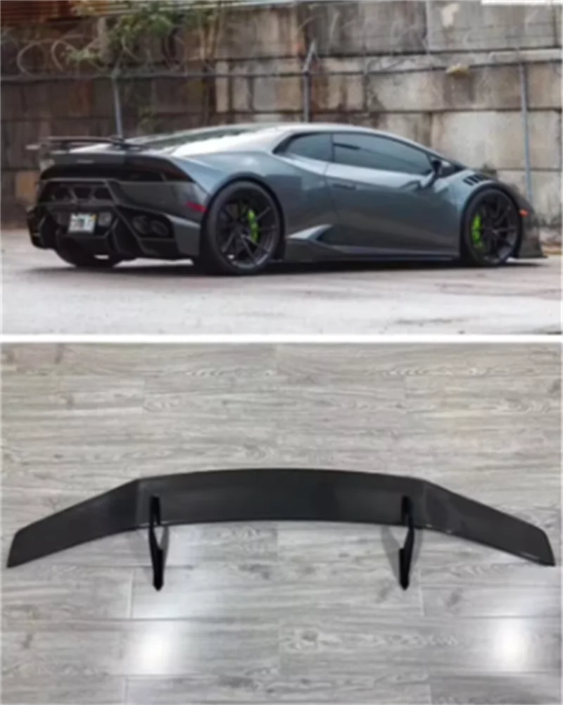 High Quality Real Carbon Fiber Spoiler For Lamborghini Huracan LP580 LP610 2014 2015 2016 2017 2018