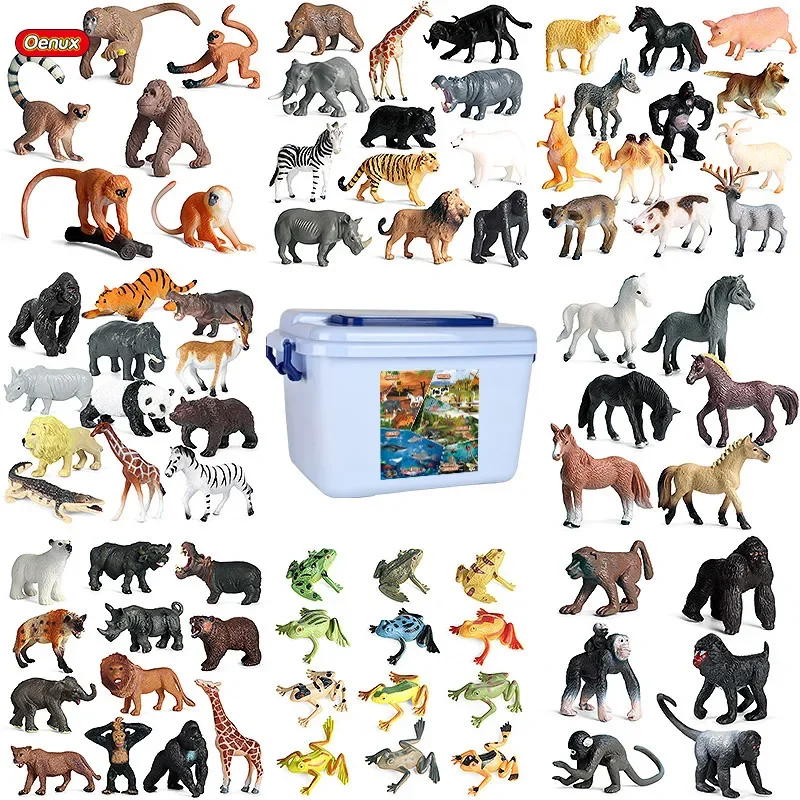 

Новая имитация зоопарка животных игровой набор дикий океан ферма динозавр модель фигурки с коробкой миниатюрная фотография