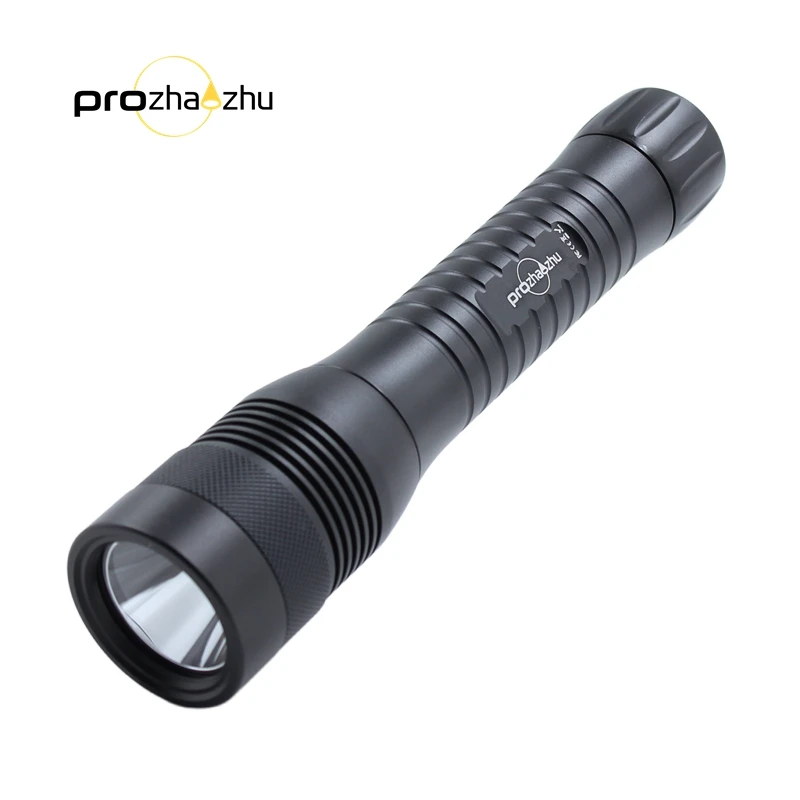 prozhaozhao-dl-c02-super-bright-aluminum-led-diving-flashlight-ip68-150m-depth-rating-c-size-battery-for-technical-diving