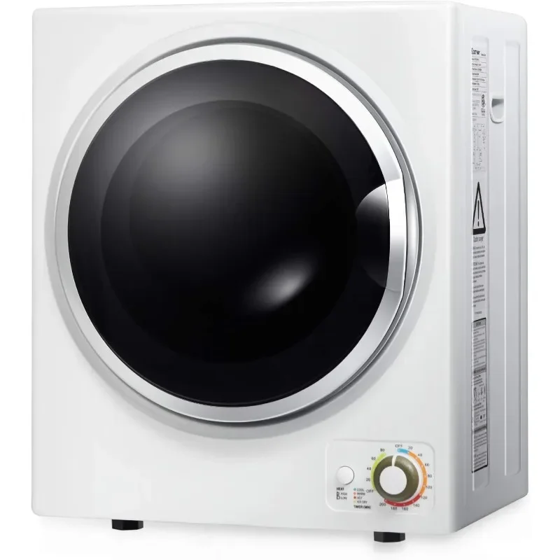 ARLIME Potable Clothes Dryer, 900W Compact Dryer w/4 Automatic Drying Mode, Stainless Steel Drum & Easy Control Panel