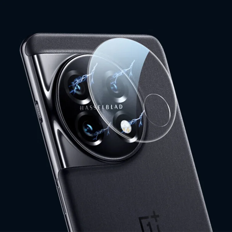 Per OnePlus 12 1 + 12 Película de lente para Oneplus Lente de câmera traseira HD Película protetora de tela de vidro macio para lente