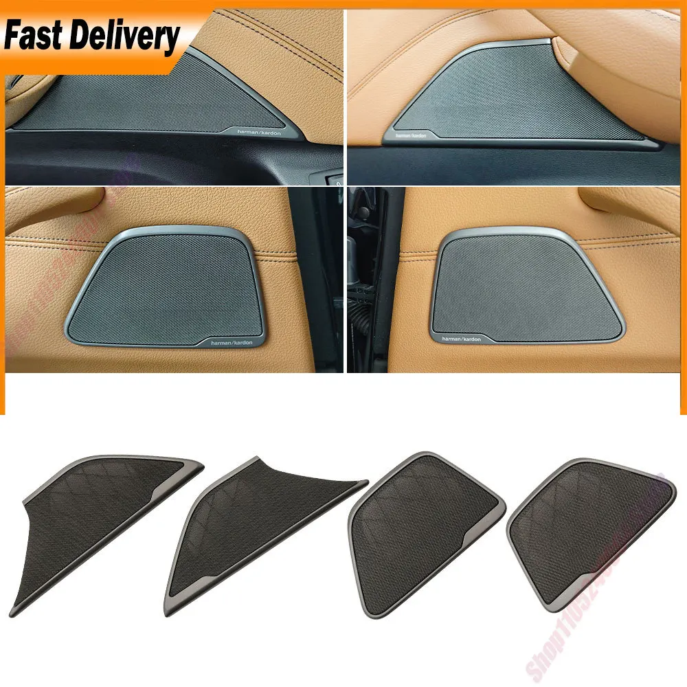 Для BMW G30 G32 5 и 6 серий 520 525 528 535 630i: Накладка на решетку динамика внутренней двери Harman Kardon (аудиосистема)