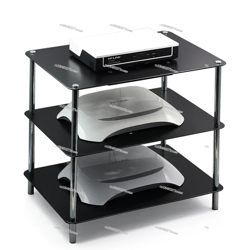 راوتر لاسلكي المبرد مودم بصري واسع النطاق IPTV TV Set Top Box Cooling Fan Rack #4