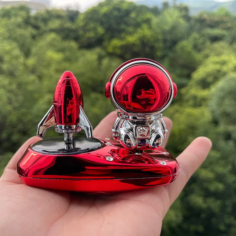 Solar Astronaut Rotating Rocket Xiangyan Creative Car Perfume Car Perfume Aircraft Perfume Seat Ornaments