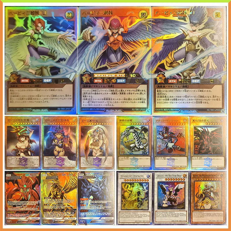 

Аниме Yu-Gi-Oh DIY ACG Настольная игра Преломление Коллекционная карта Красные глаза Черный дракон Черный волшебник Игрушки для мальчика подарок на день рождения