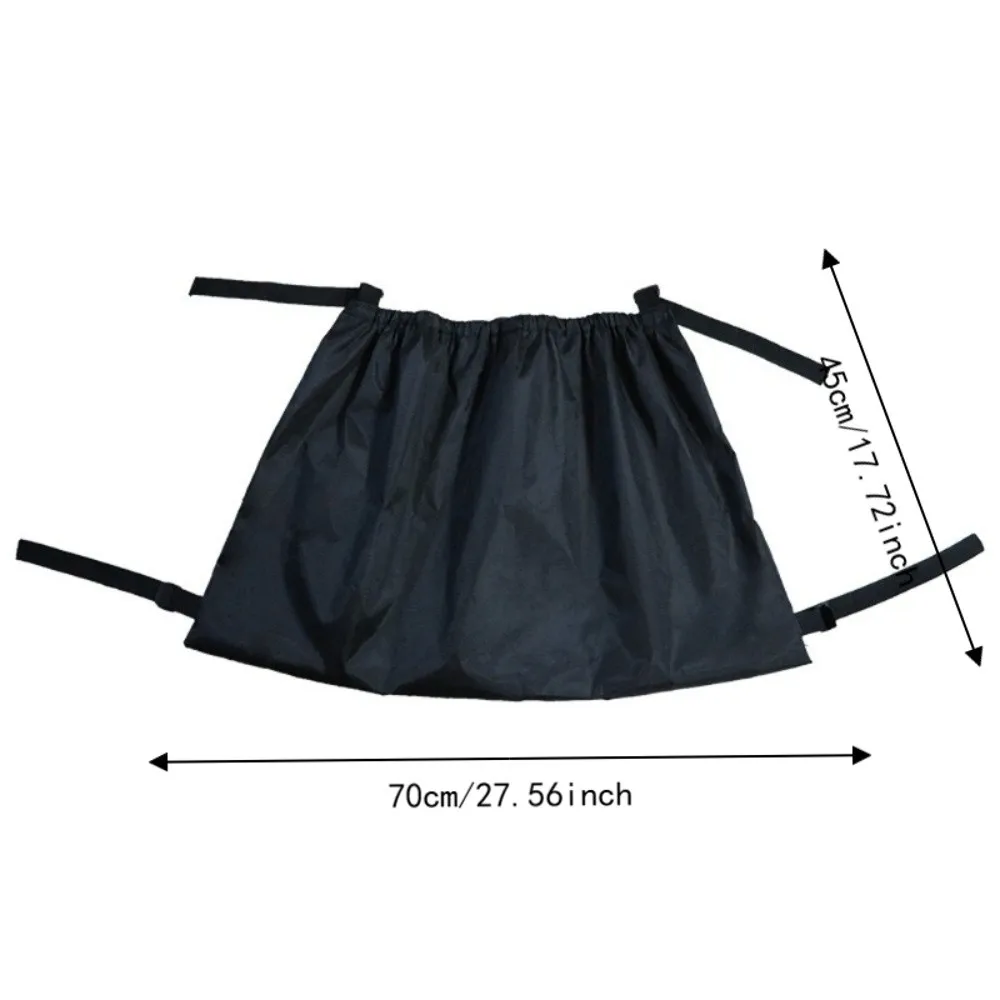 Oxford Fabric Stroller Hanging Bag Multifunctional Large Capacity Stroller Storage Organizer Universal Portable