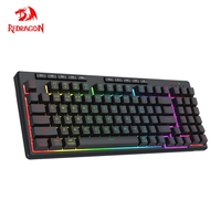 REDRAGON SHIVA K517 PRO RGB USB Membrane Gaming Keyboard Support Bluetooth wireless 2.4G Wired Gamer 94 Keys for Computer Laptop