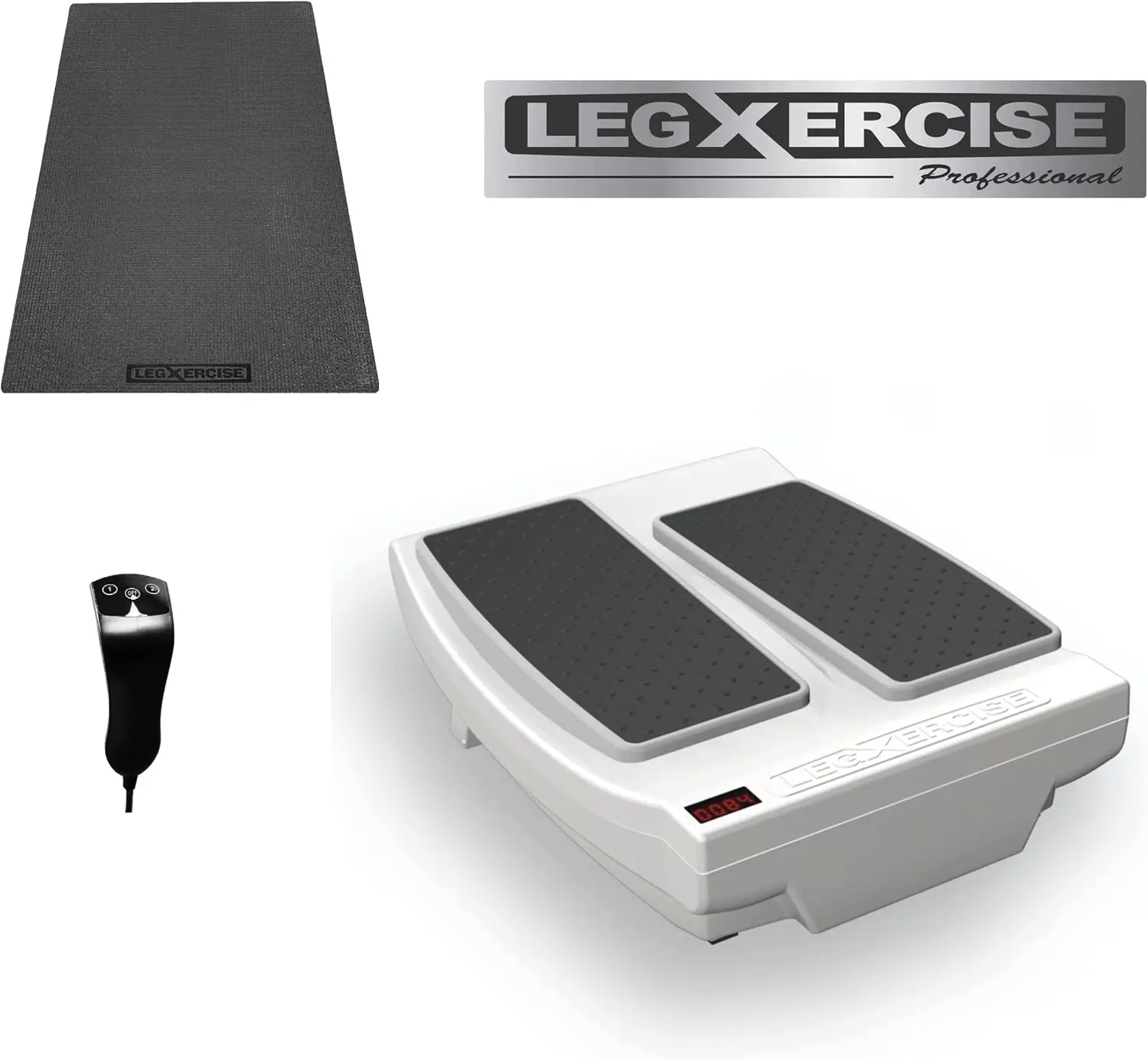 

LegXercise PRO + Non-Slip Mat (Wireless Remote)