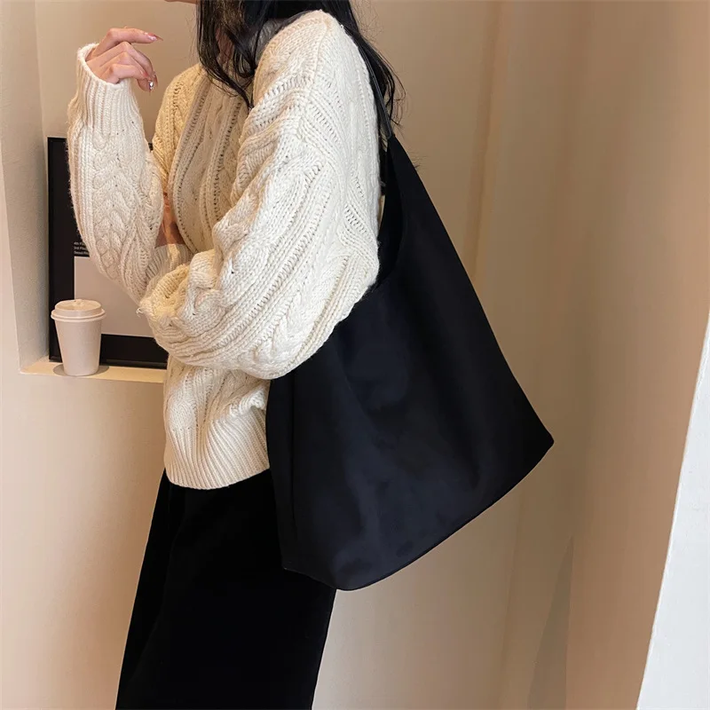 Vintage soft suede bag women 2024 new autumn and winter popular large capacity shoulder bag bucket handbag