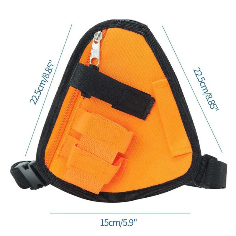Sac de Poitrine Réglable pour Talkie Walperforé, Radio SFP, Triangle Avant, Poudres, Holster, Étui de Transport