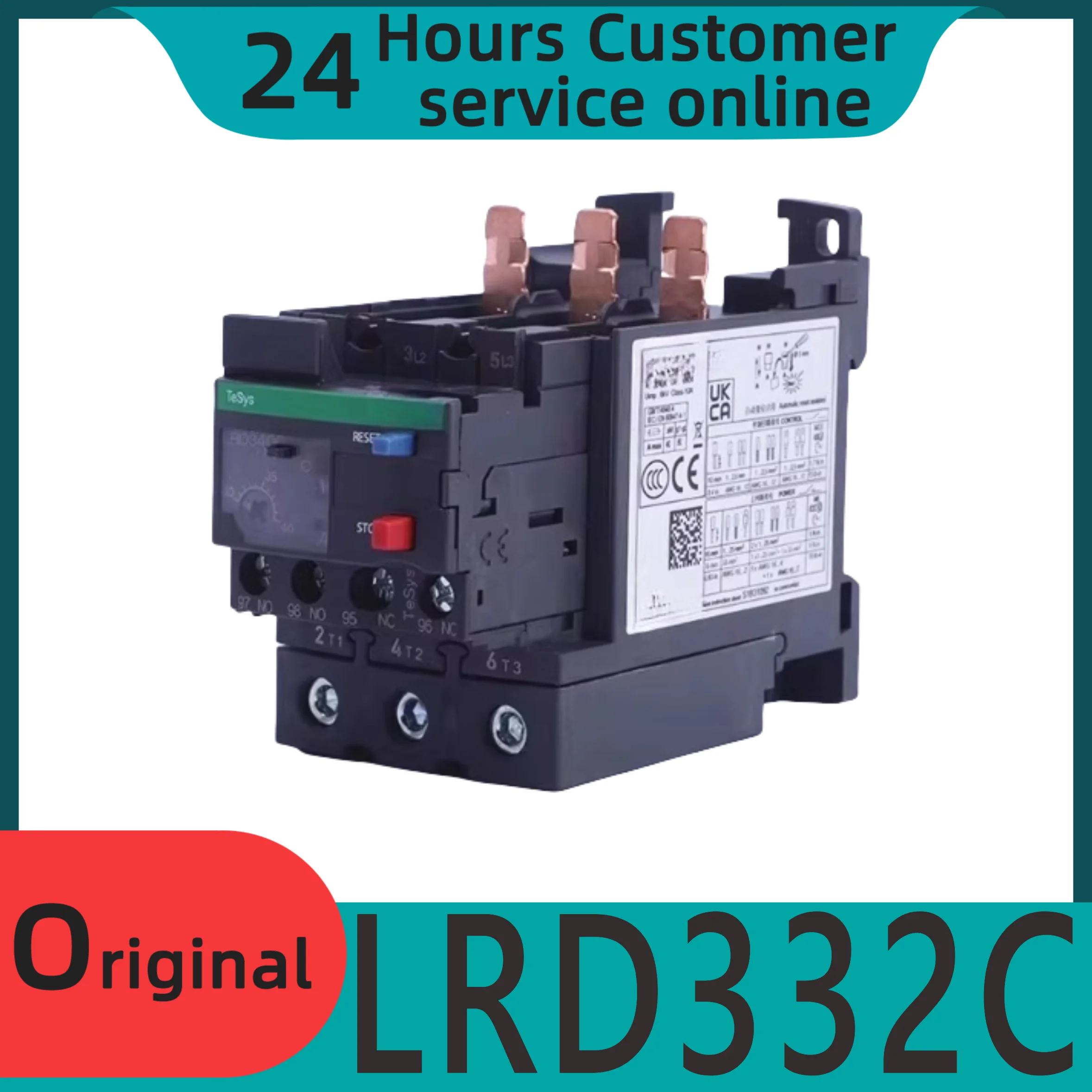 

New original thermal overload relay setting current 23-32A LRD332C
