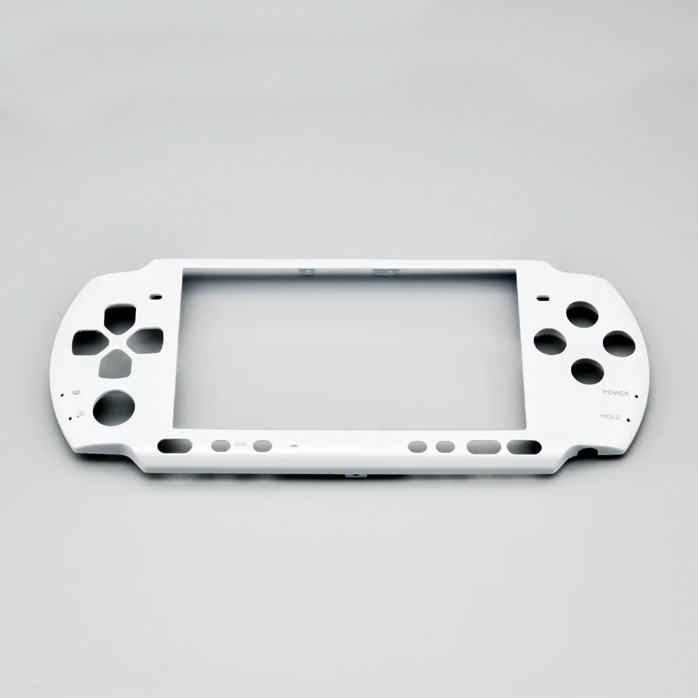 White For PSP 3000 Repair Parts Replacement Housing Shell Faceplate Front Bottom Cover Case with Full Buttons Kits Accessories